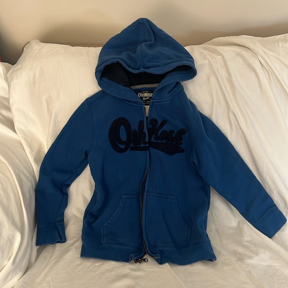 GUC Blue Osh Kosh Zippered Hoodie